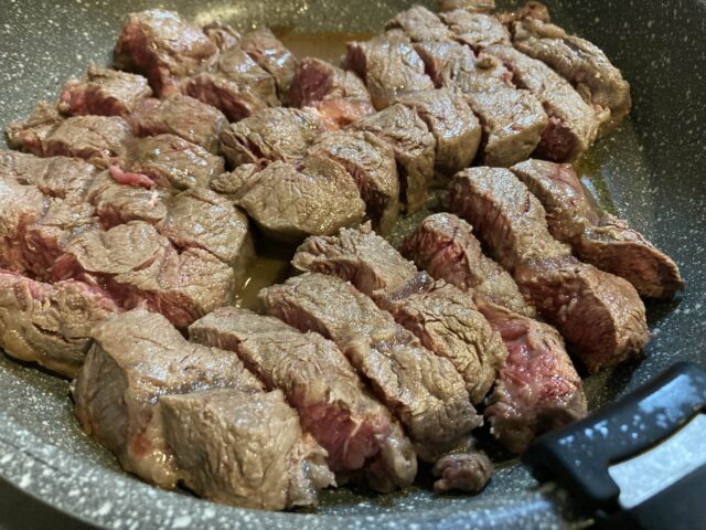 コストコの赤身肉USAビーフチョイスミスジステーキ